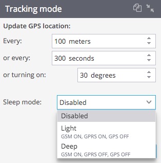 meitrack-sleeping-mode