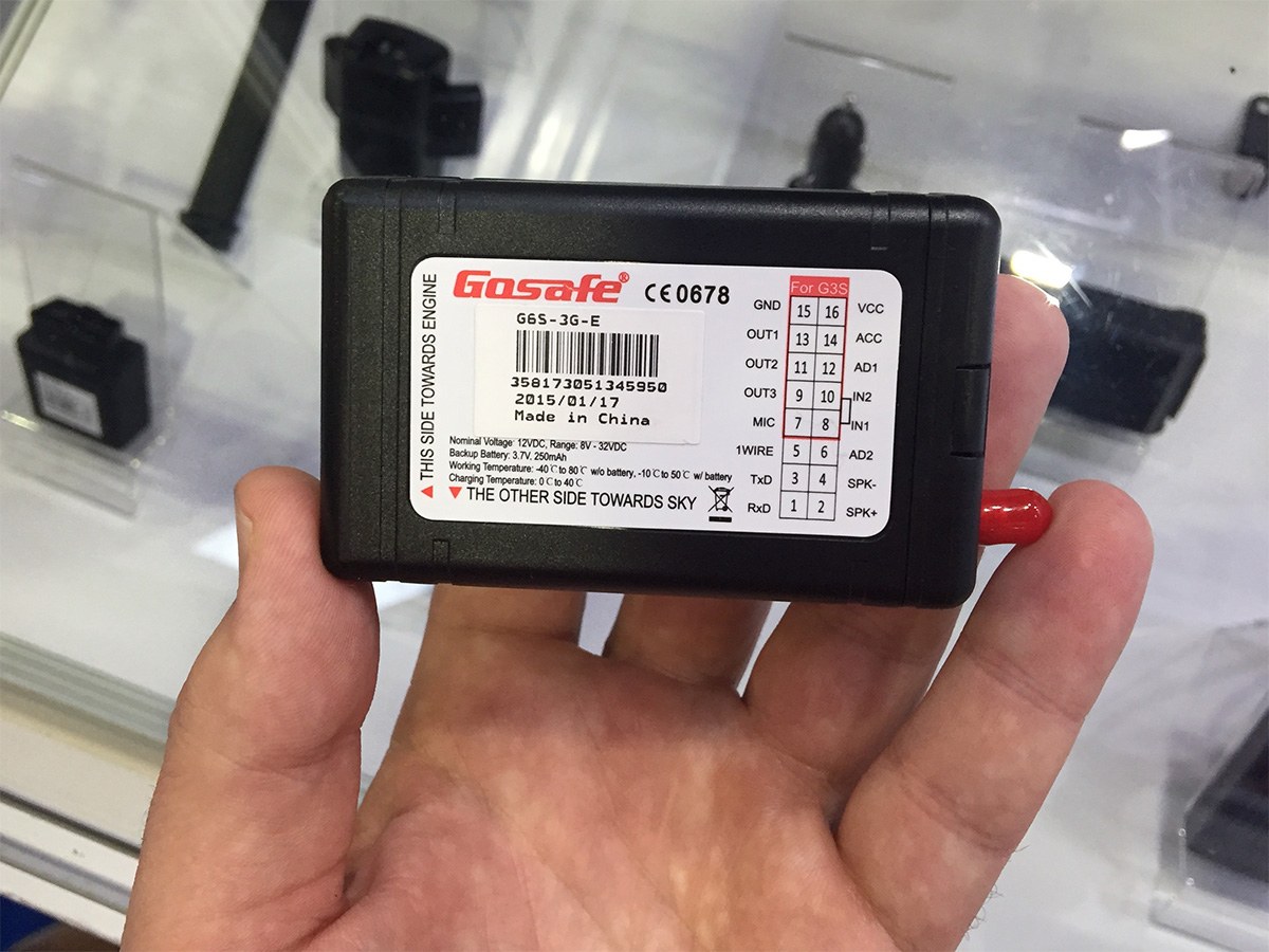 GoSafe G6S with 3G support