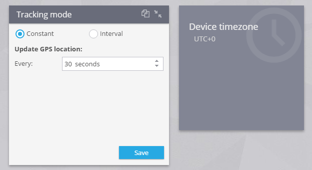 Navixy tracking mode for Square GPS